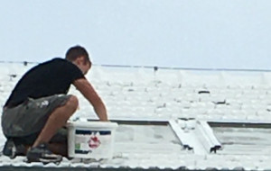 Strecha bytového domu, Brno